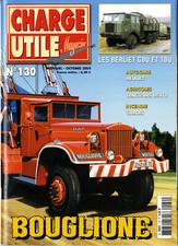 CHARGE UTILE n°130 10/2003 BLUGLIONE BERLIET GBU & TBU AUTOCARS HEULIEZ