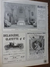MAJORELLE school of NANCY + DELAUGERE + NEREA advertising papie ILLUSTRATION 1909 C