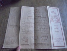 Feuillet Ancien Corset ou