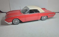 WELLY 1/18 FORD THUNDERBIRD SPORTS ROADSTER 1962 BON ETAT SANS BOITE gé C3