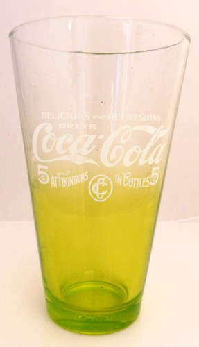 Coca cola verre - verre, 13,5