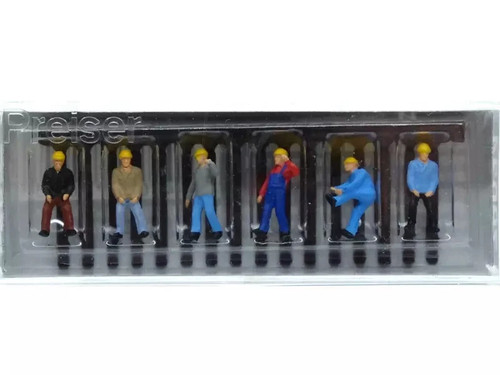Preiser railway staff - staff, with