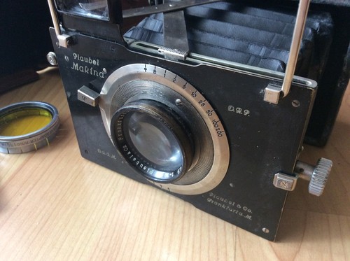 Vintage german folding camera - vintage,