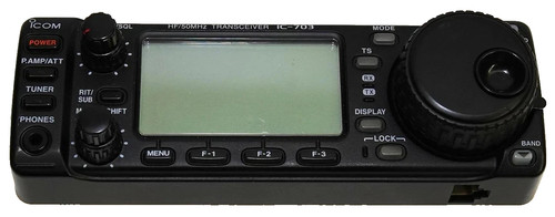 Icom front panel detachable - front, /