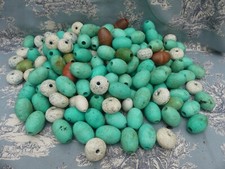 LOT of 180 Vintage 1970s Hard Polystyrene Plastic Small Net Floats
