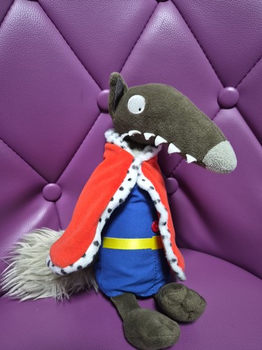 Doudou peluche loup editions - peluche,