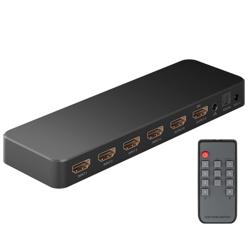 Goobay hdmi matrix switch 4x2 - hdmi,