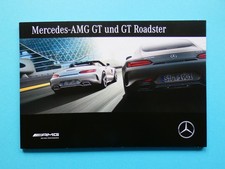 Brochure / Catalogue - Mercedes AMG GT - Coupe and Roadster / GT R - 04/17