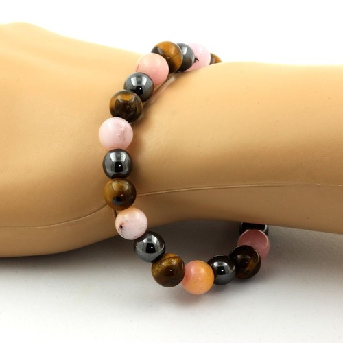 Bracelet oeil tigre - tigre, opale