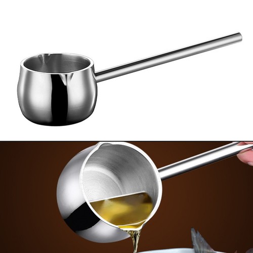 Louche soupe acier - louche, à