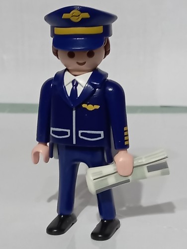 Playmobil figurine capitaine - playmobil,