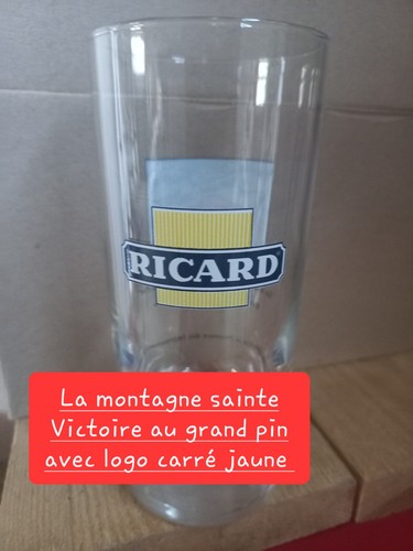 Verre ricard montagne - un, la