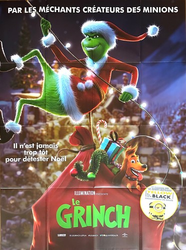 Affiche cinéma grinch - affiche, le