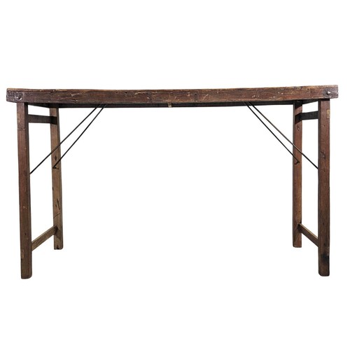 Table haute bois esprit - haute, en