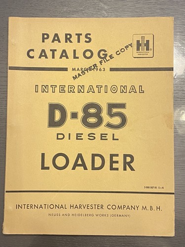 Catalogue pièces chargeuse - catalogue,