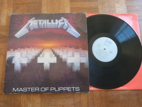 Disque vinyle 33t - disque, metallica