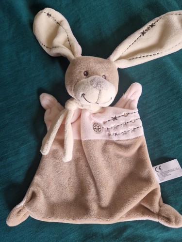Doudou lapin nicotoy rose - -, &