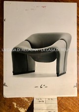 DESIGNER PHOTOGRAPH PIERRE PAULIN France - Armchair Chair