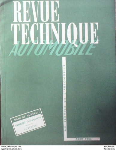 Revue technique renault - technique,
