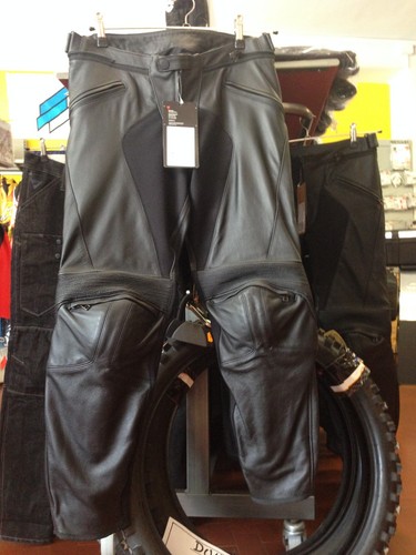 Pantalon cuir moto dainese - cuir,