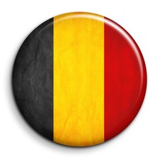 Drapeau Belgique - Badge 38mm