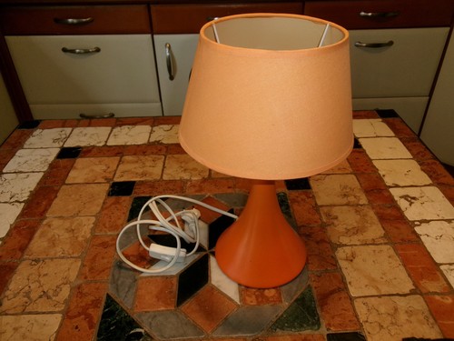 Lampe vintage pied - vintage,