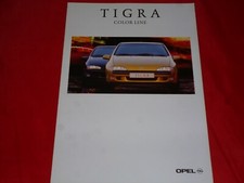 Opel Tigra A "Color Line" Special Model Brochure Brochure Depliant Folleto 1997