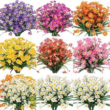 Fleurs Artificielles Faux Plantes Décor Vigne Suspendu Extérieur Jardin Déco