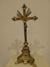 45 cm/ANCIEN CROIX CRUCIFIX
