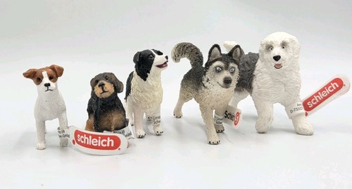 Lot new schleich dogs - lot, of