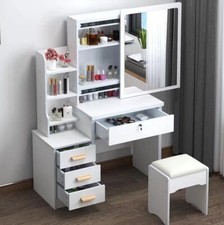 X Coiffeuse Miroir Tabouret