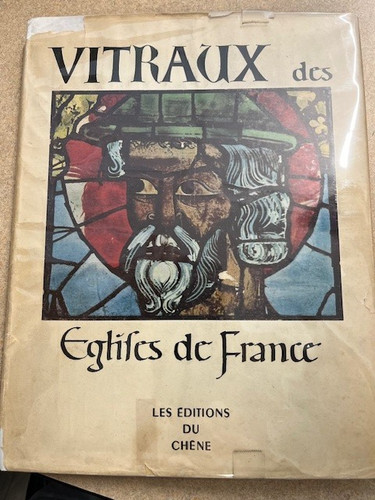 Vitraux des eglises - des, france