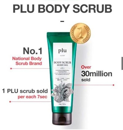 Plu body scrub original 200g - plu,