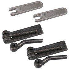 2 attaches et plaques de rampe filetées M12 pour remorque camion hayon...