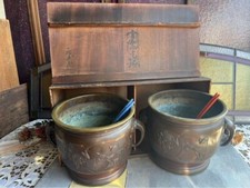 Ensemble brasero, ancien