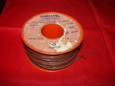 CABELTEX FLEXIBLE ELECTRIC WIRE NETWORK ELECTRIC TRAIN 200 ML 0.22 MM2 BROWN