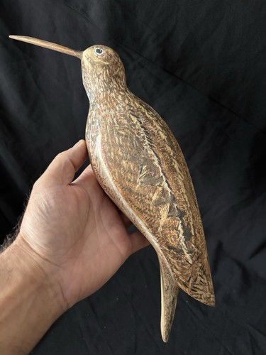 Sculpture appelant bois - sculpture,