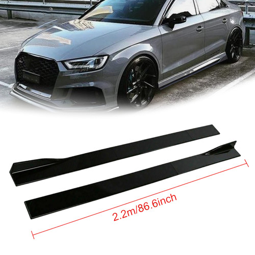 Side skirts extension - 86.6'',