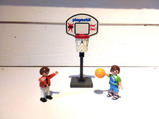 PLAYMOBIL LOT ENFANTS / PANNEAU DE BASKET 🏀 🏀 JEUX GYMNASE ÉCOLE