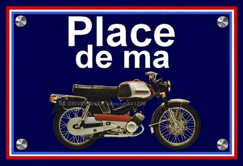 Plaque place de - plaque, "