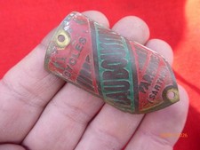 Ancienne Plaque  de Vélo