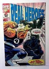 Real Heroes #1 1994 Marvel Pizza Hut Promos Thing Jubilee Professor X Comic
