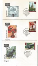 Lot of 3 First Day Envelopes Olympics Moscow 1980 Russia CCCP