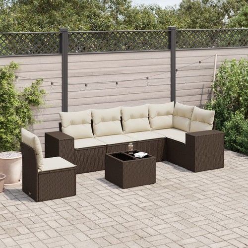 Salon jardin avec - jardin, coussins