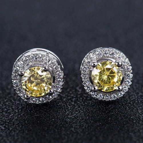 Boucles oreilles clous halo - boucles,