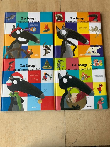 Lot livres série - 4, loup