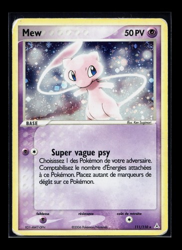 Carte pokémon mew 111 110 - mew, 111/110