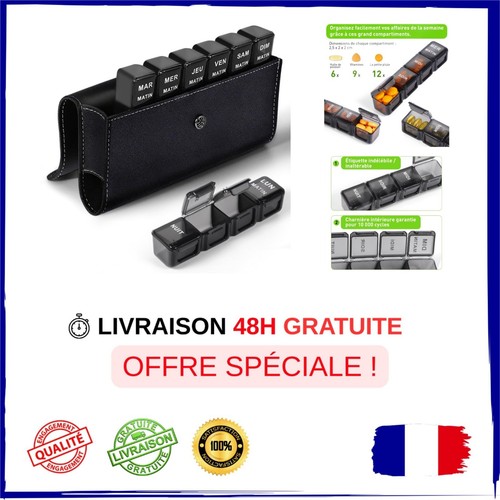 Pilulier semainier jours 4 - semainier, 7