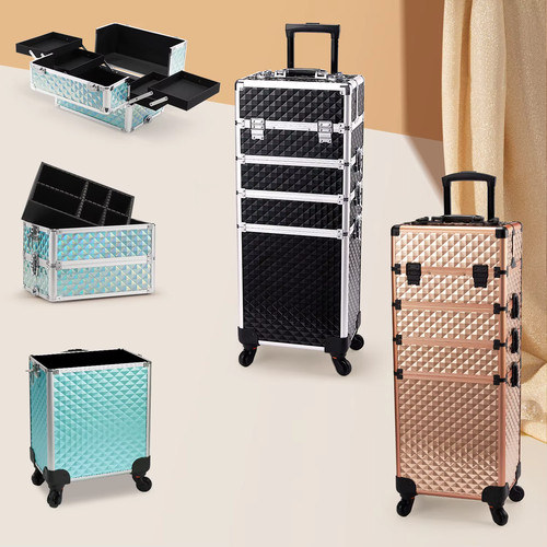 Mallette maquillage roulante - mallette,