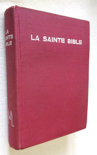 Sainte bible editions - la,